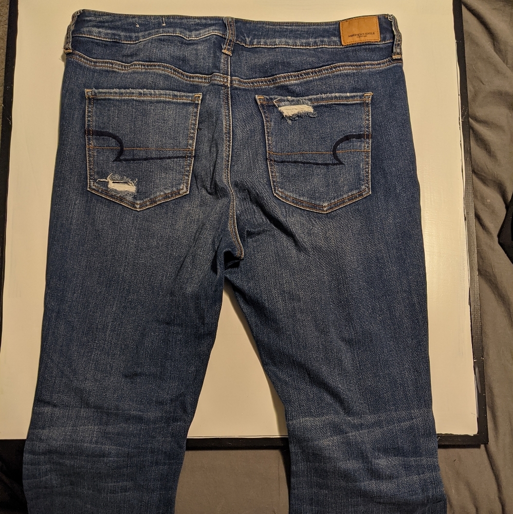 American Eagle Outfitters Hi-Rise Slim Flare jeans
